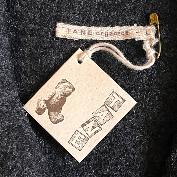 Felted Jacket with Pockets, 18 to 24 months, Tane Organics, 60% alpaca, 40% wool - Picture 7 of 12